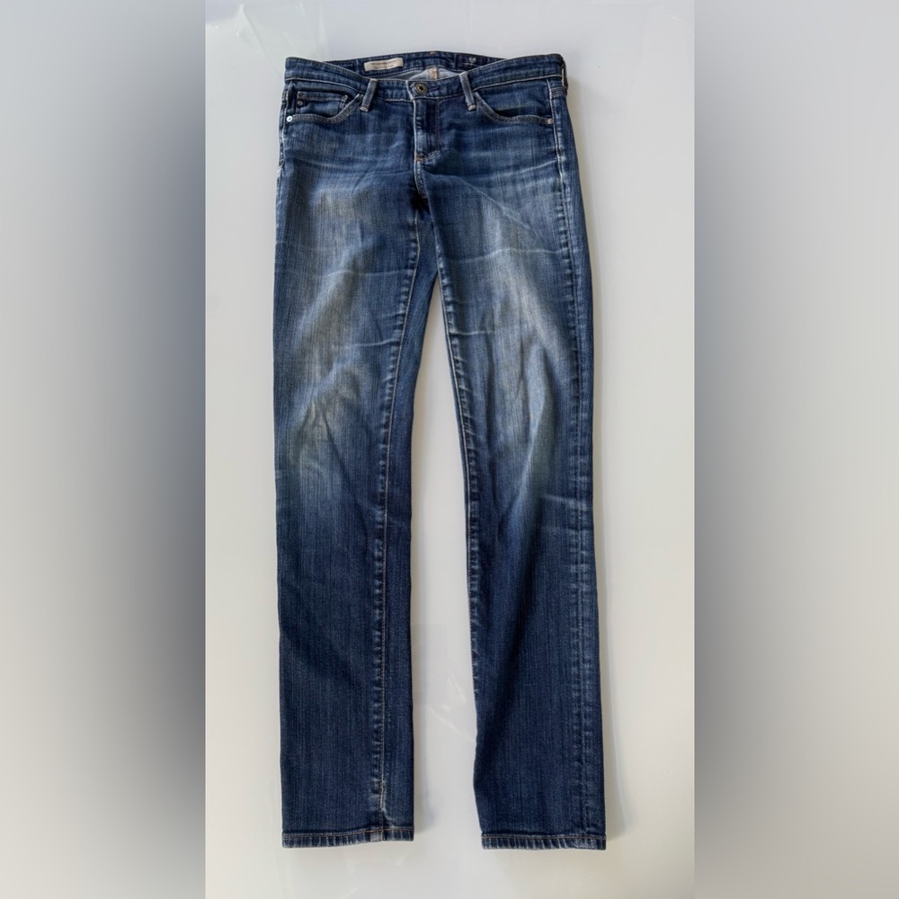 AG Adriano Goldschmied The Legging Ankle Super Skinny Jeans 26R Dark Wash